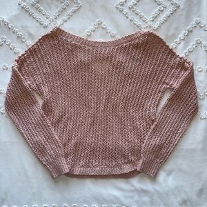 Hollister Oversized Knit Top